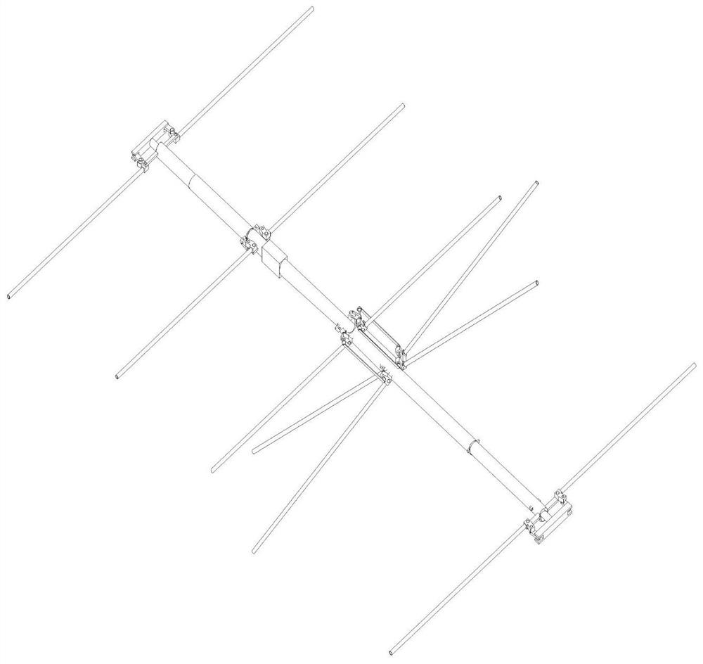 Full-automatic controllable radar antenna device