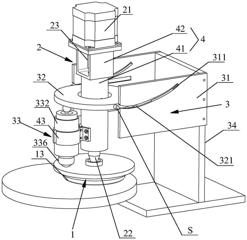 Trajectory-controlled center-of-gravity adjustable polishing mechanism and polishing method