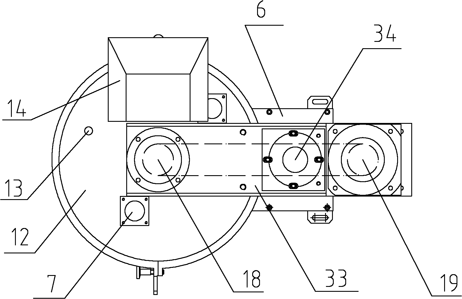 Volume measurement filling machine