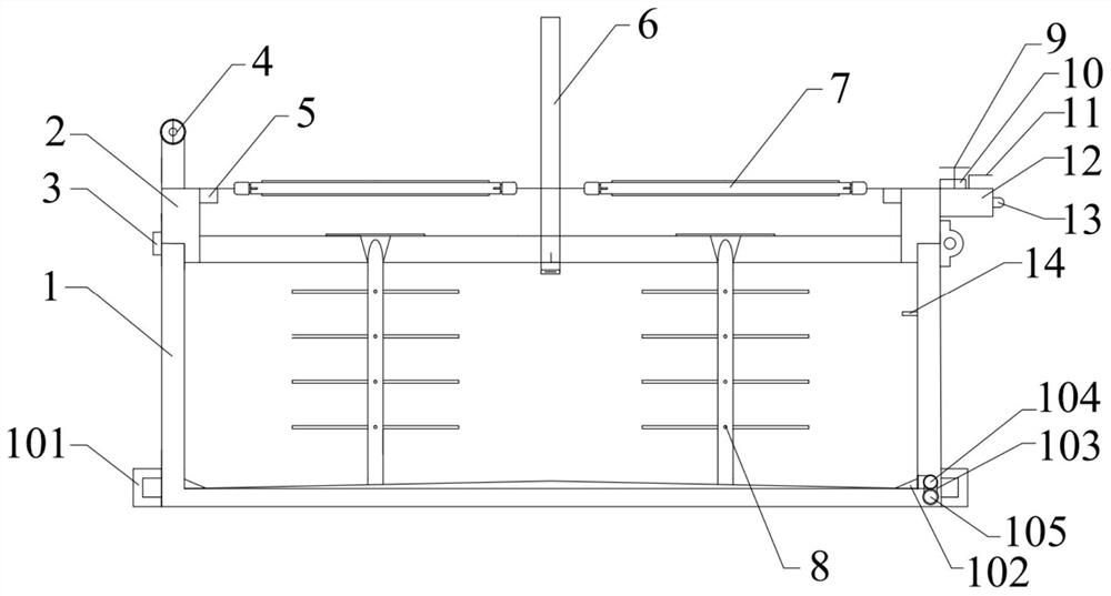 Biochar preparation device with solar heat collection function