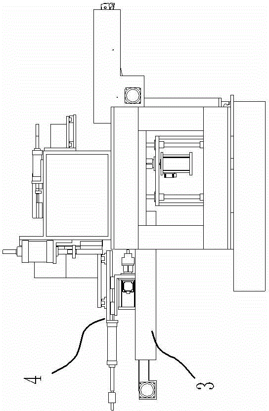 Wood door drilling device