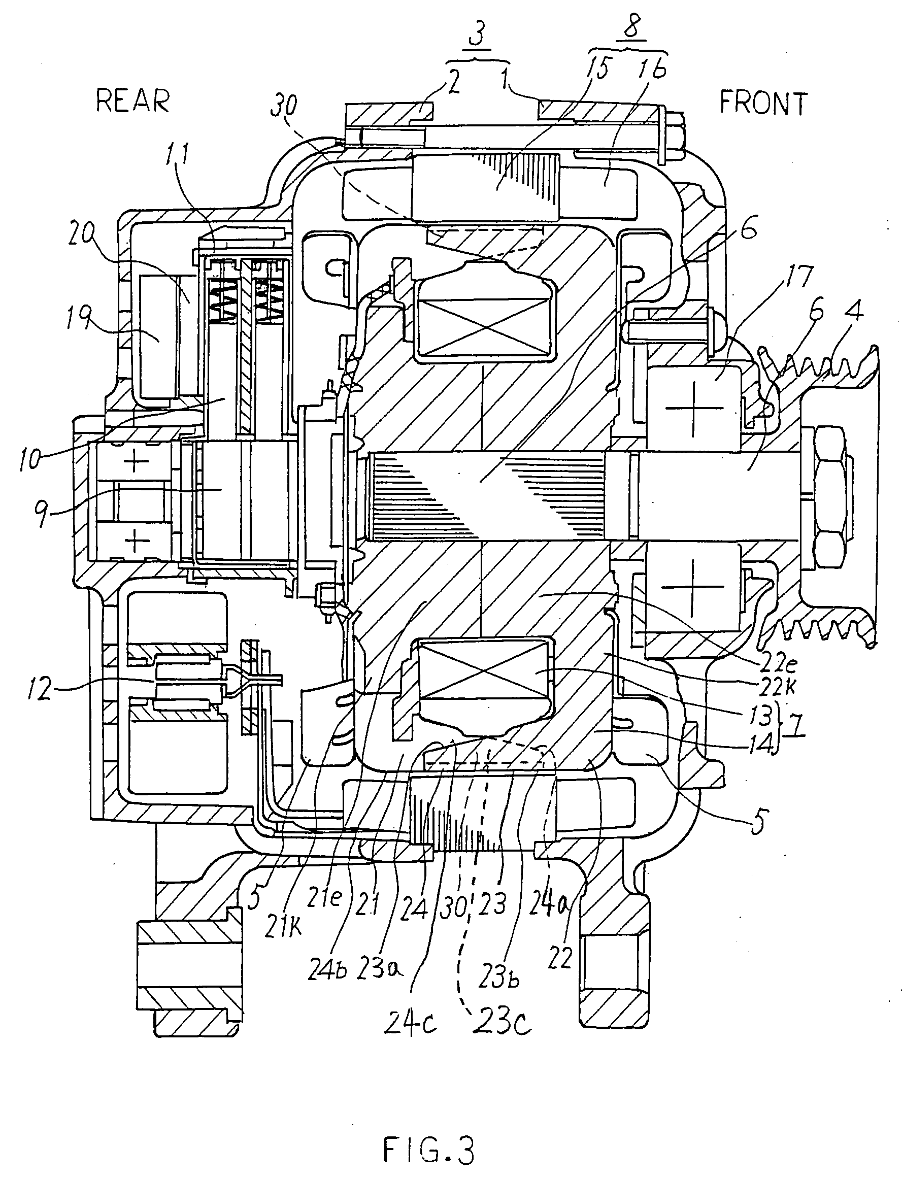 Electric rotating machine