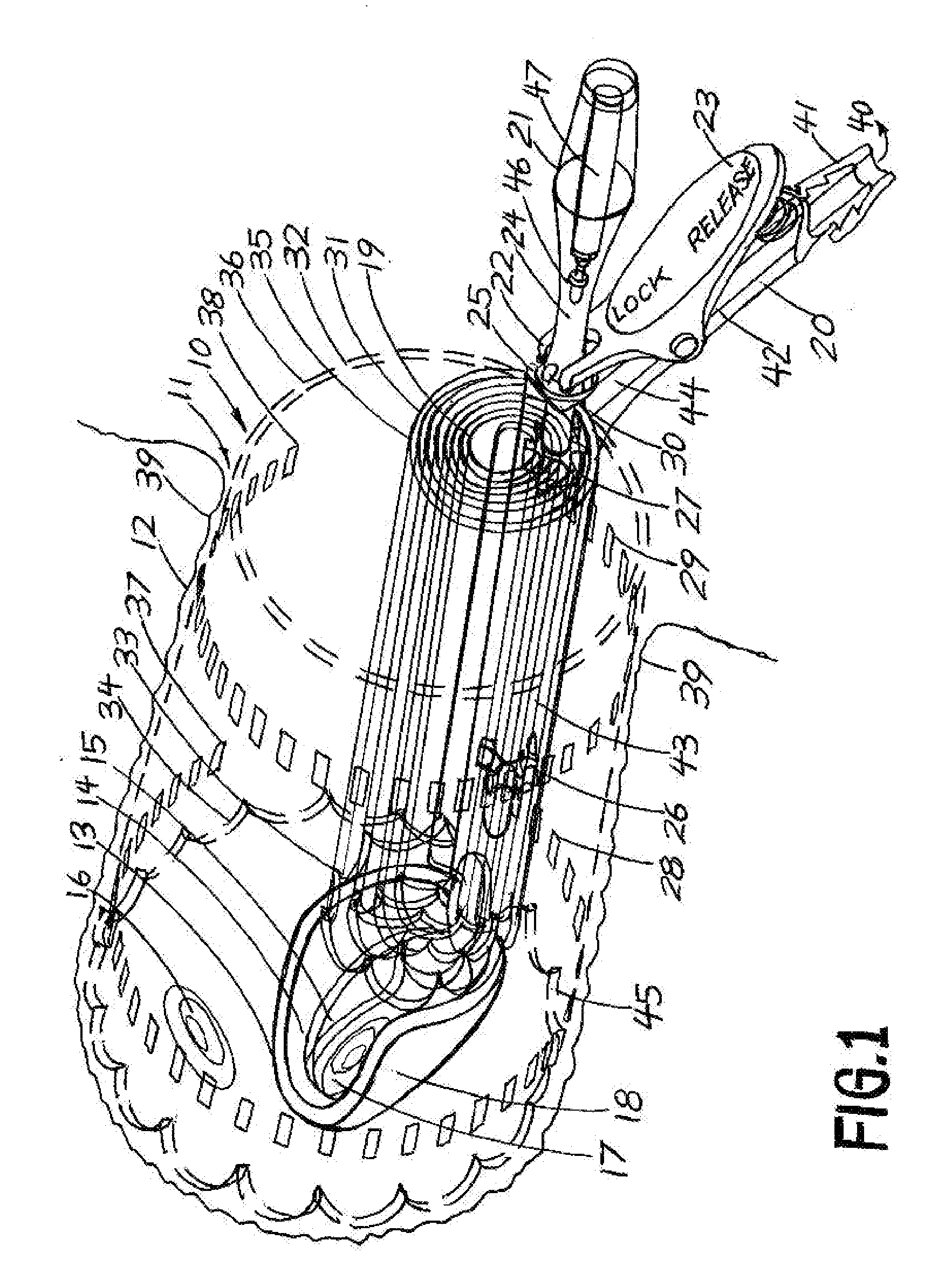 Tunnel vision gynocological examination device