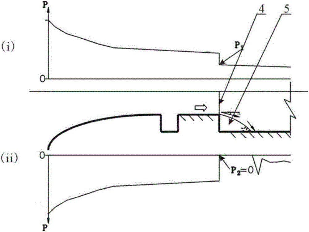 An air-entrained ridge layout structure suitable for high head flood discharge tunnels