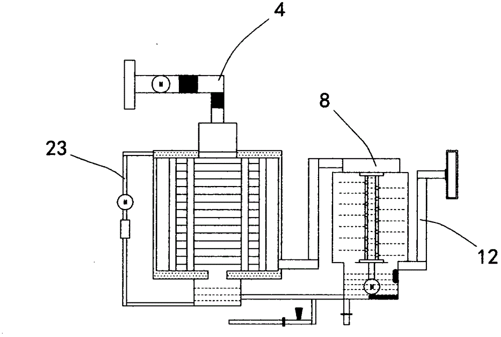 Negative-pressure air-extracting water-washing type air purifier