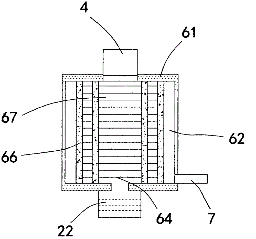 Negative-pressure air-extracting water-washing type air purifier