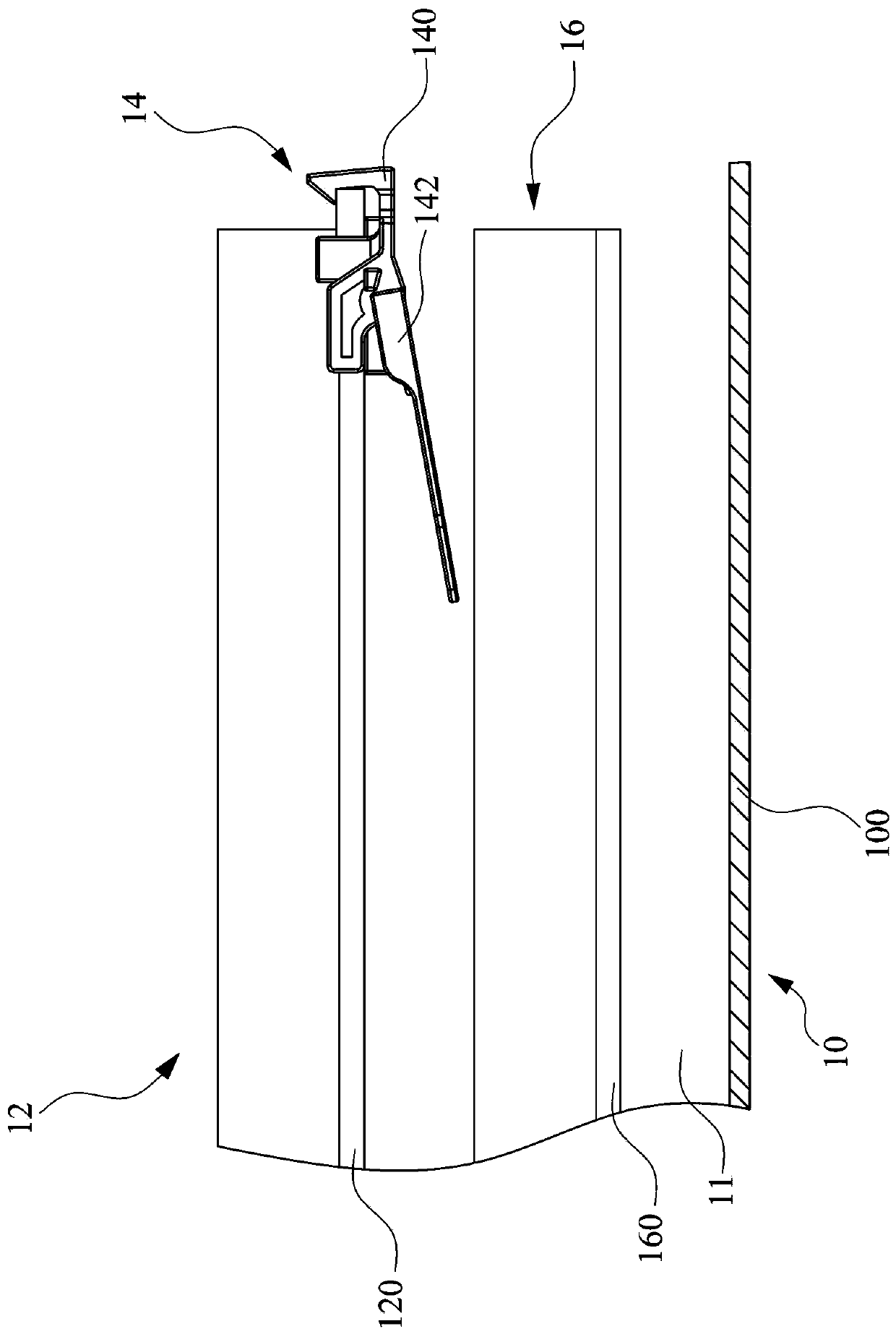 Blocking device and mezzanine card combination