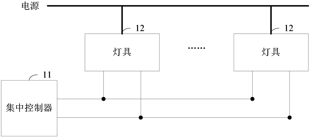 Dimming circuit, lamp component, dimming system and dimming method