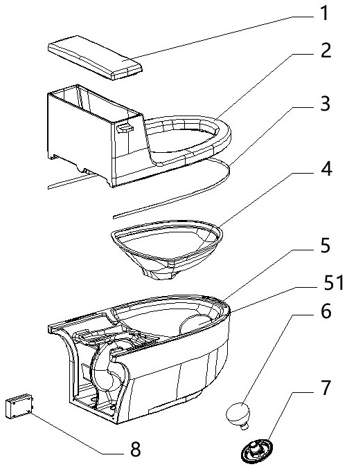 Closestool with infrared function