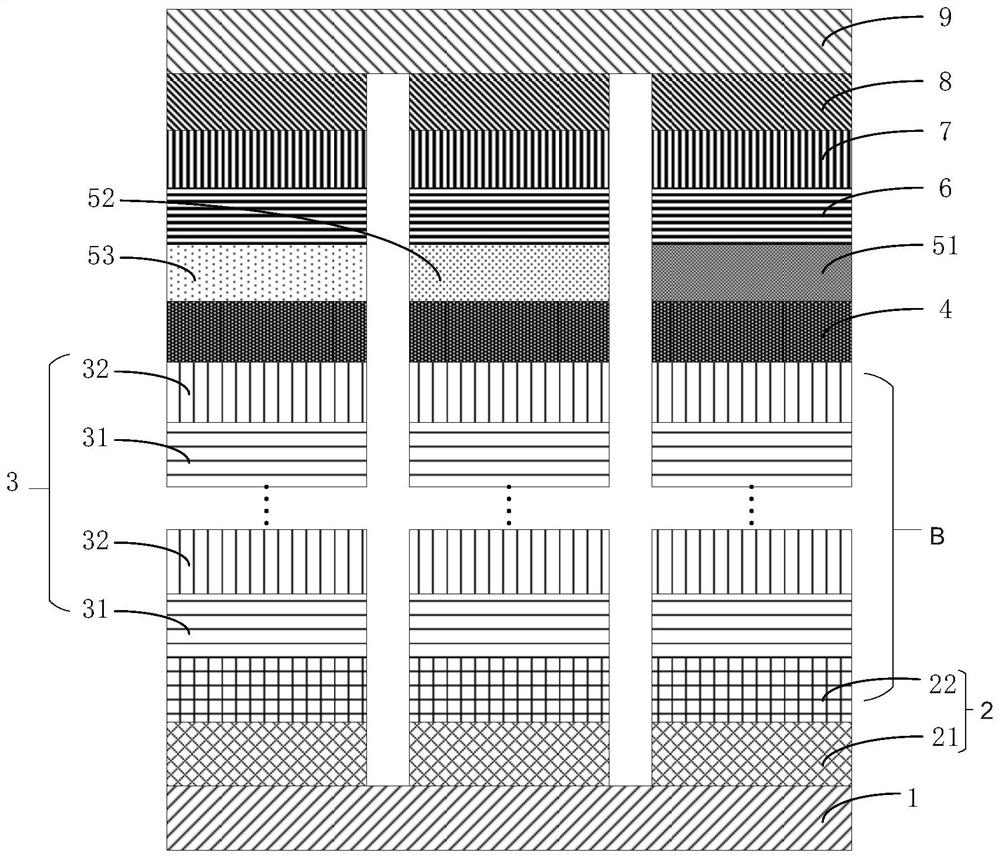 Transparent display panel, display device, light-emitting display device and preparation method