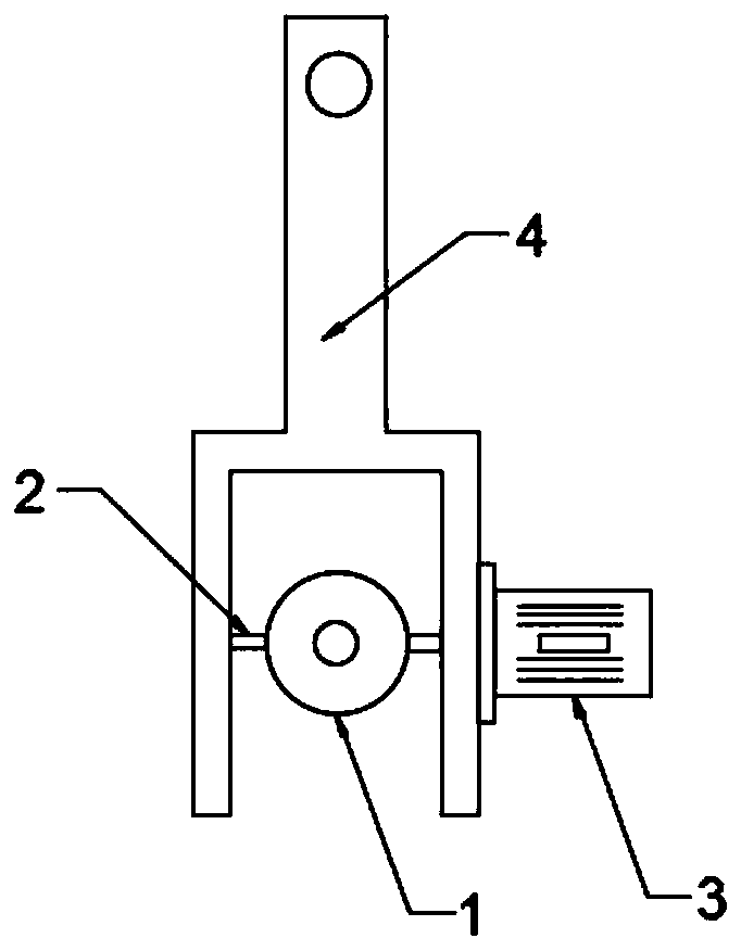 Rotary spot welding machine of clutch assembly