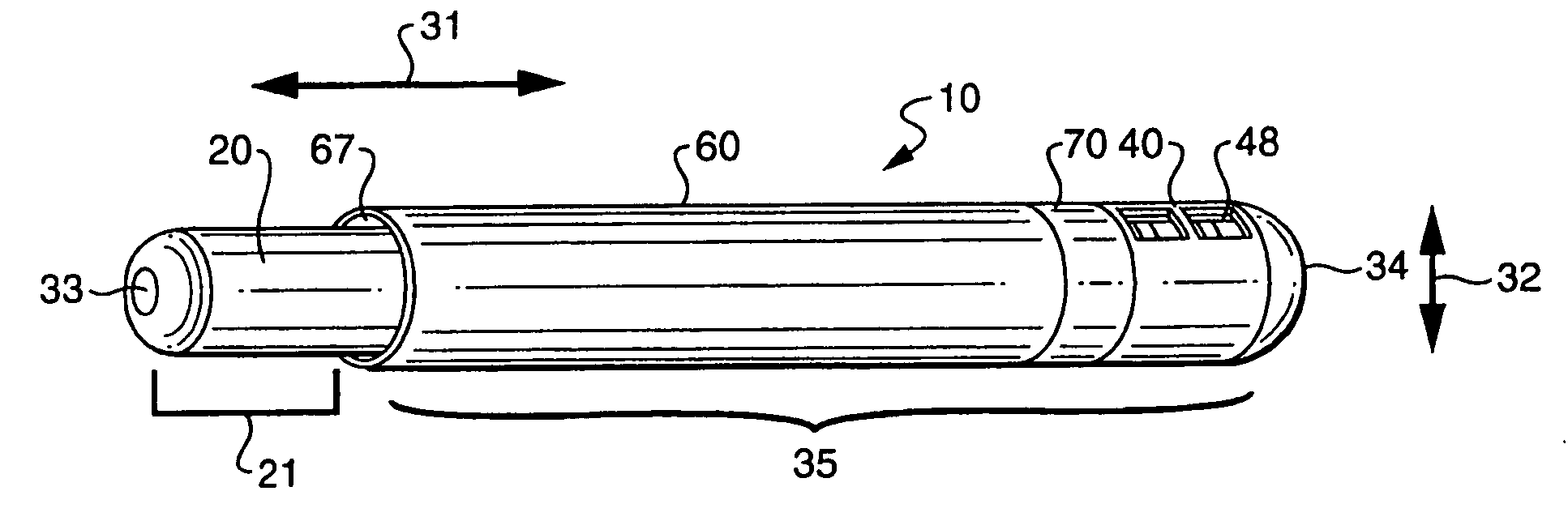 Diagnostic test device and method of using same