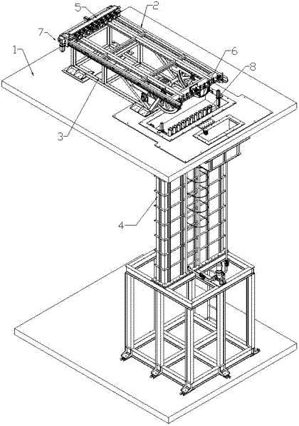 Glass tube coating device