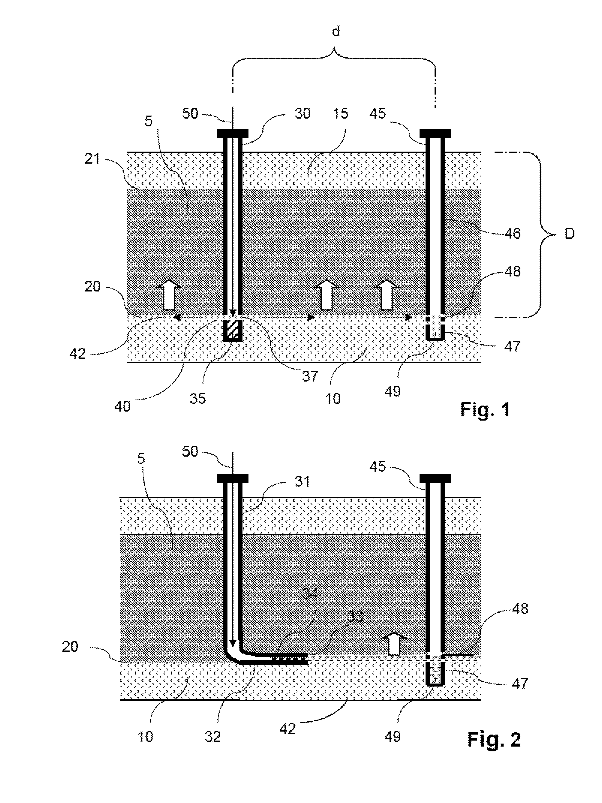 Lithological displacement of an evaporite mineral stratum