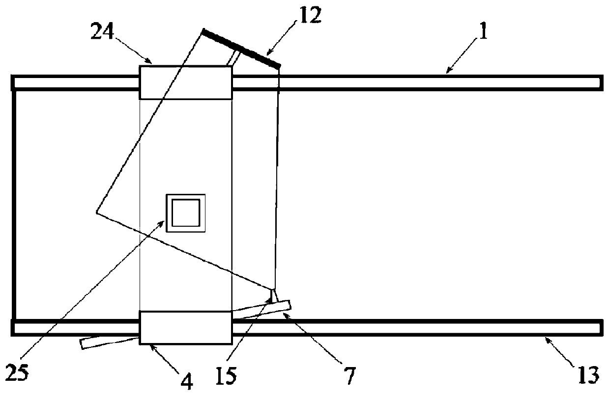 A flow field measurement system and measurement method under model pitching motion