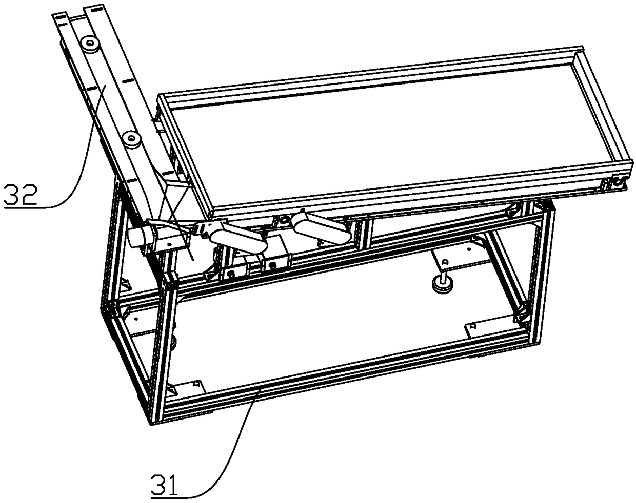 Fully-automatic magnetic ring chamfering-grinding equipment capable of carrying out dust removal on magnetic ring