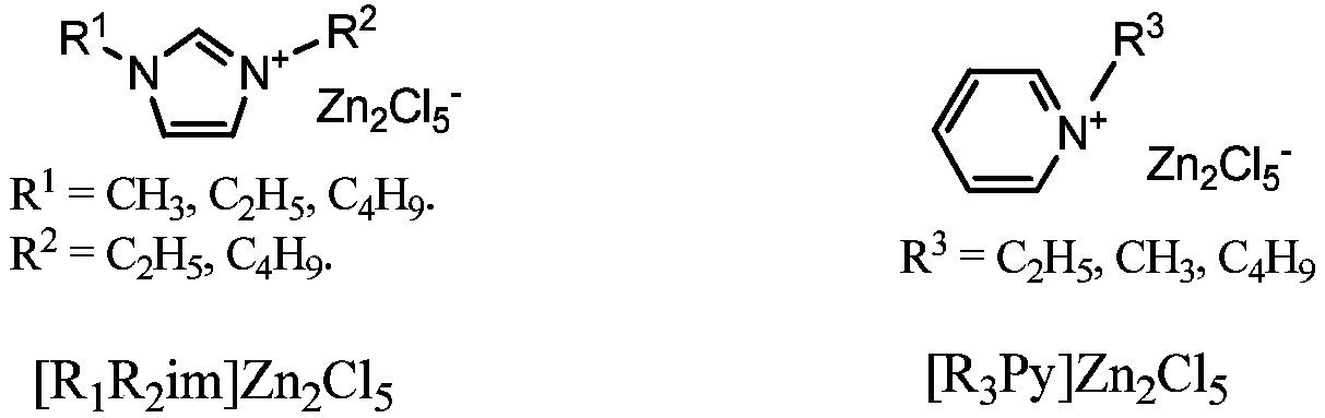 Method for preparation of cyclic myrac aldehydes from myrac aldehyde catalyzed by zinc-containing ionic liquid