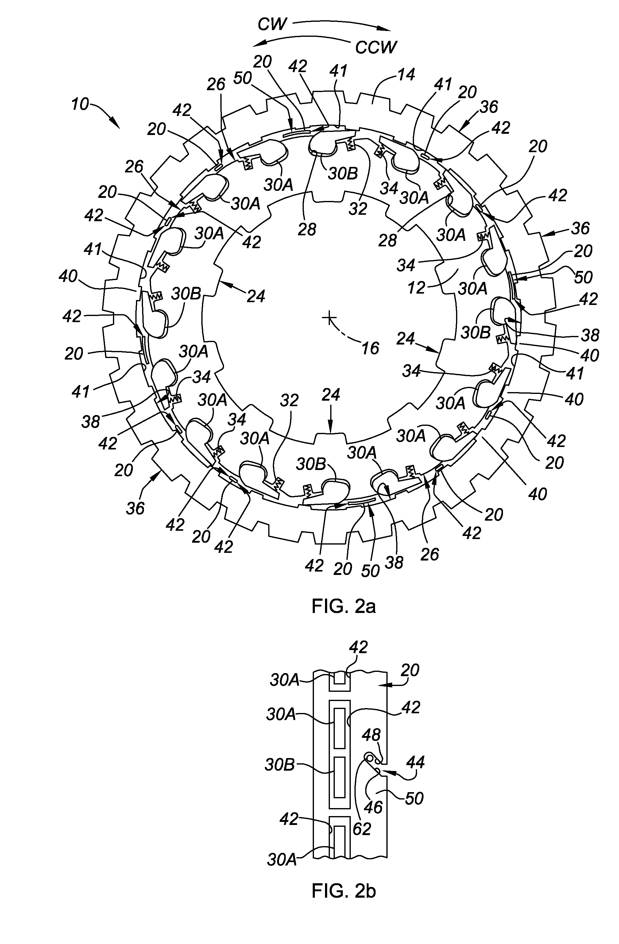 Selectable One-Way Rocker Clutch