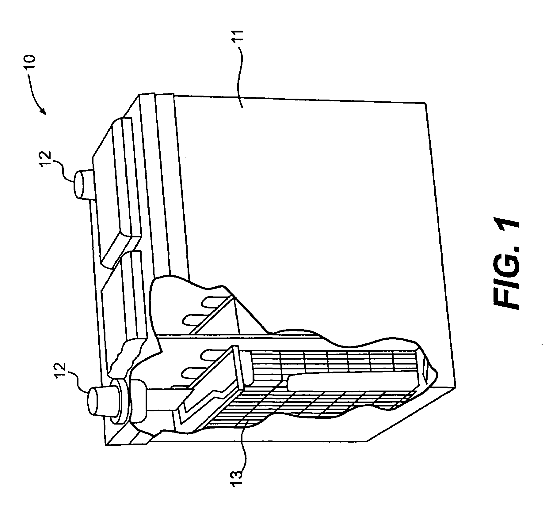 Battery including carbon foam current collectors