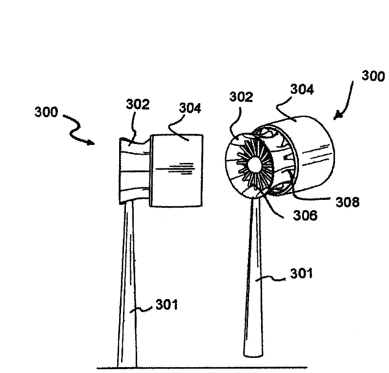 Wind turbine with reduced radar signature