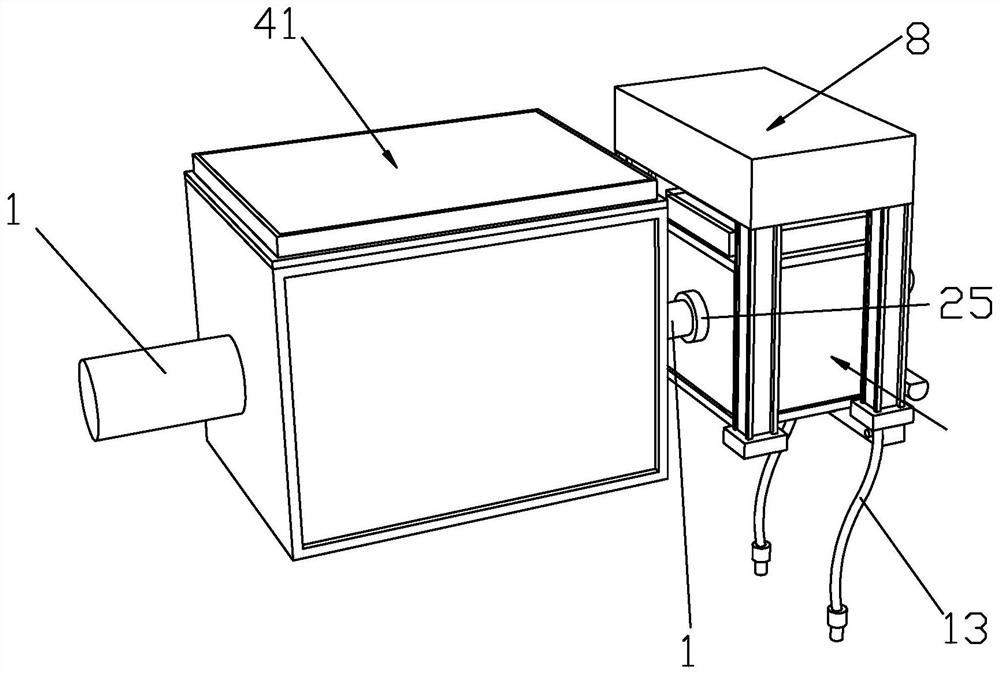 A medical gas area control device