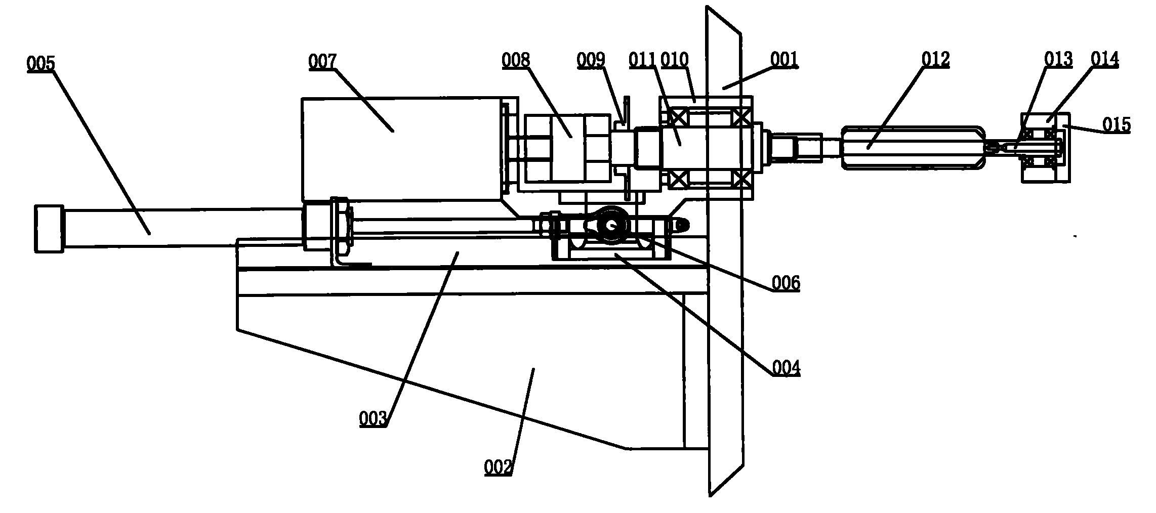 Winding device of battery electric core