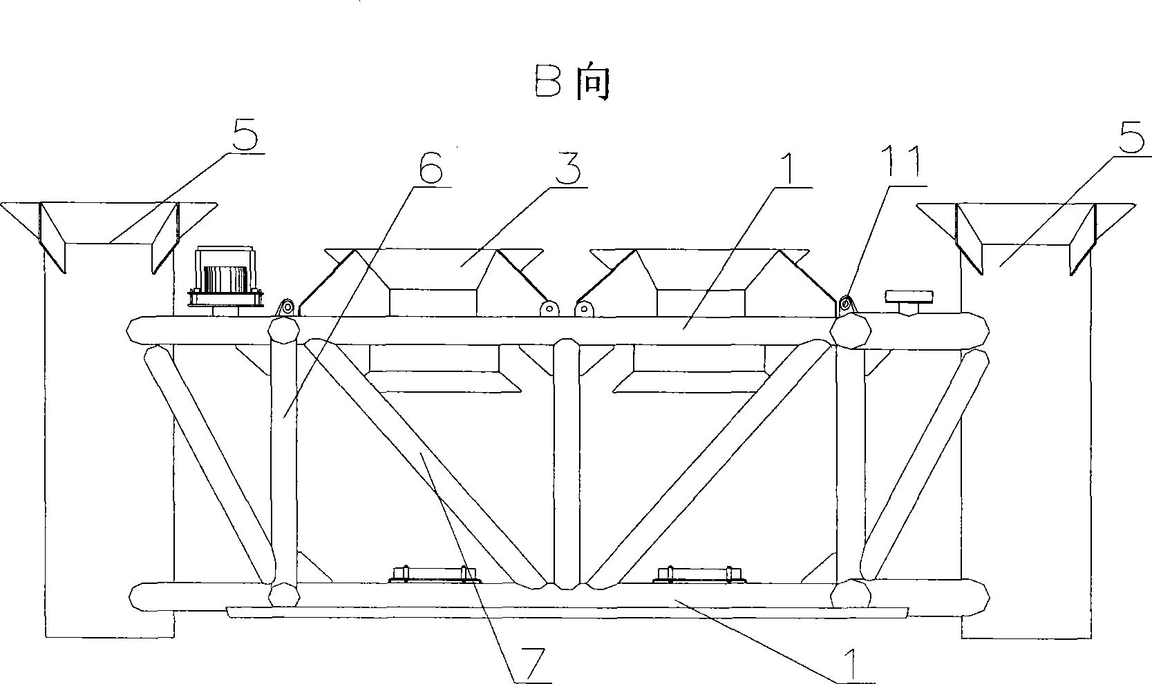 Down-in type marginal oil field underwater drilling basal disc for drilling ship and manufacture and installation method