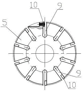 A stepped blade hydraulic machine