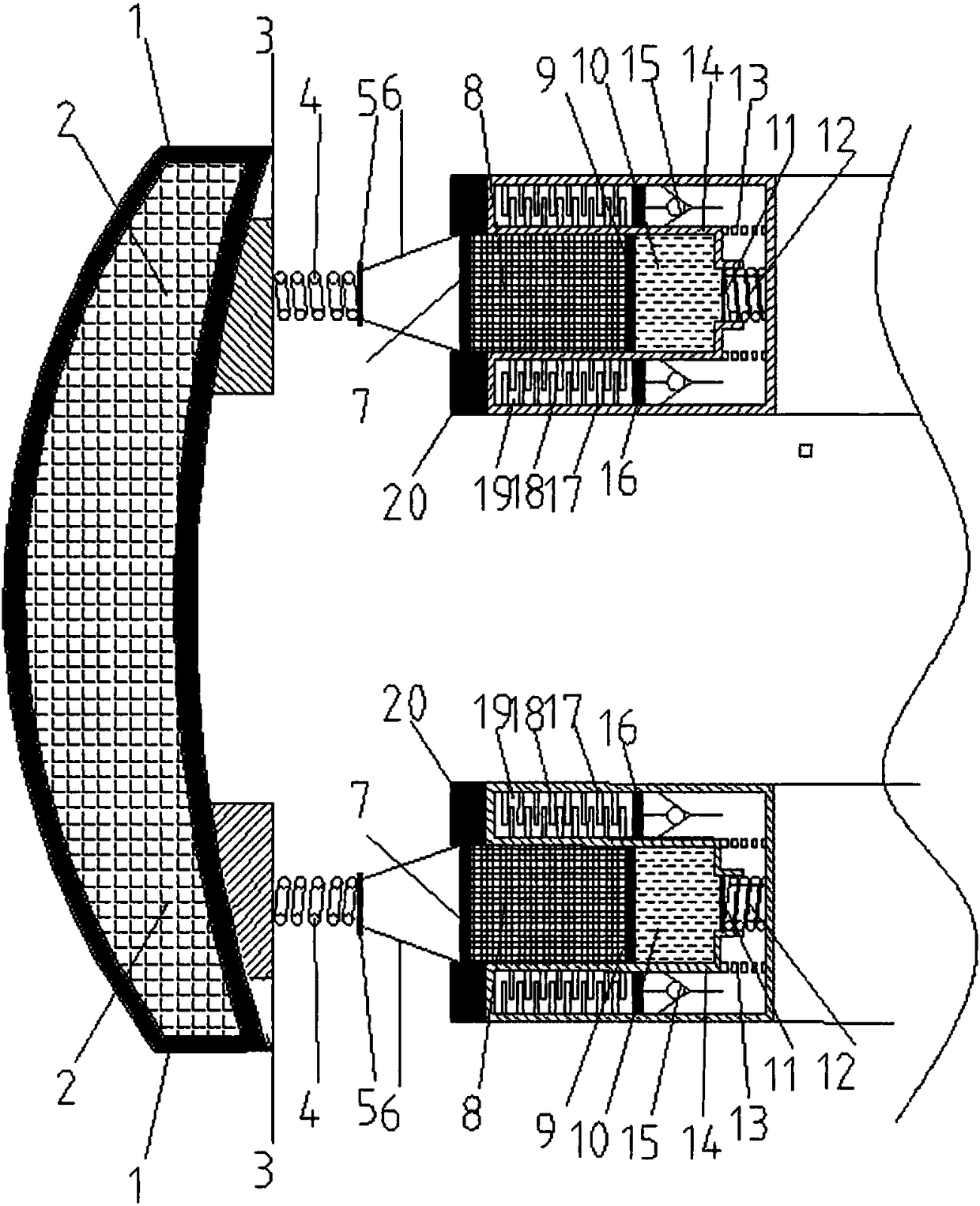 An Efficient Progressive Stable Energy Absorbing Device