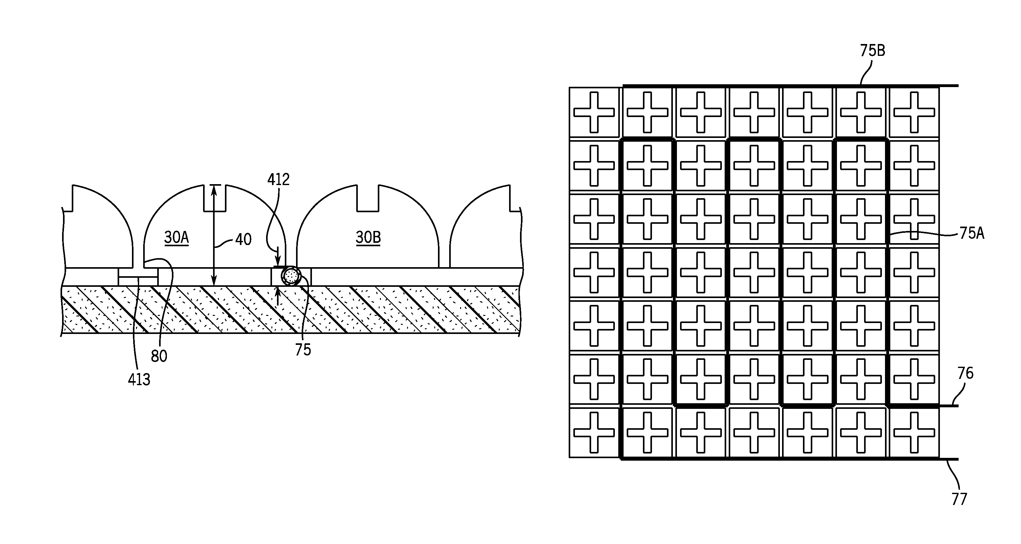 Pressure variable thermal adaptive microclimate surface and thermoelectric cells for microclimate surface