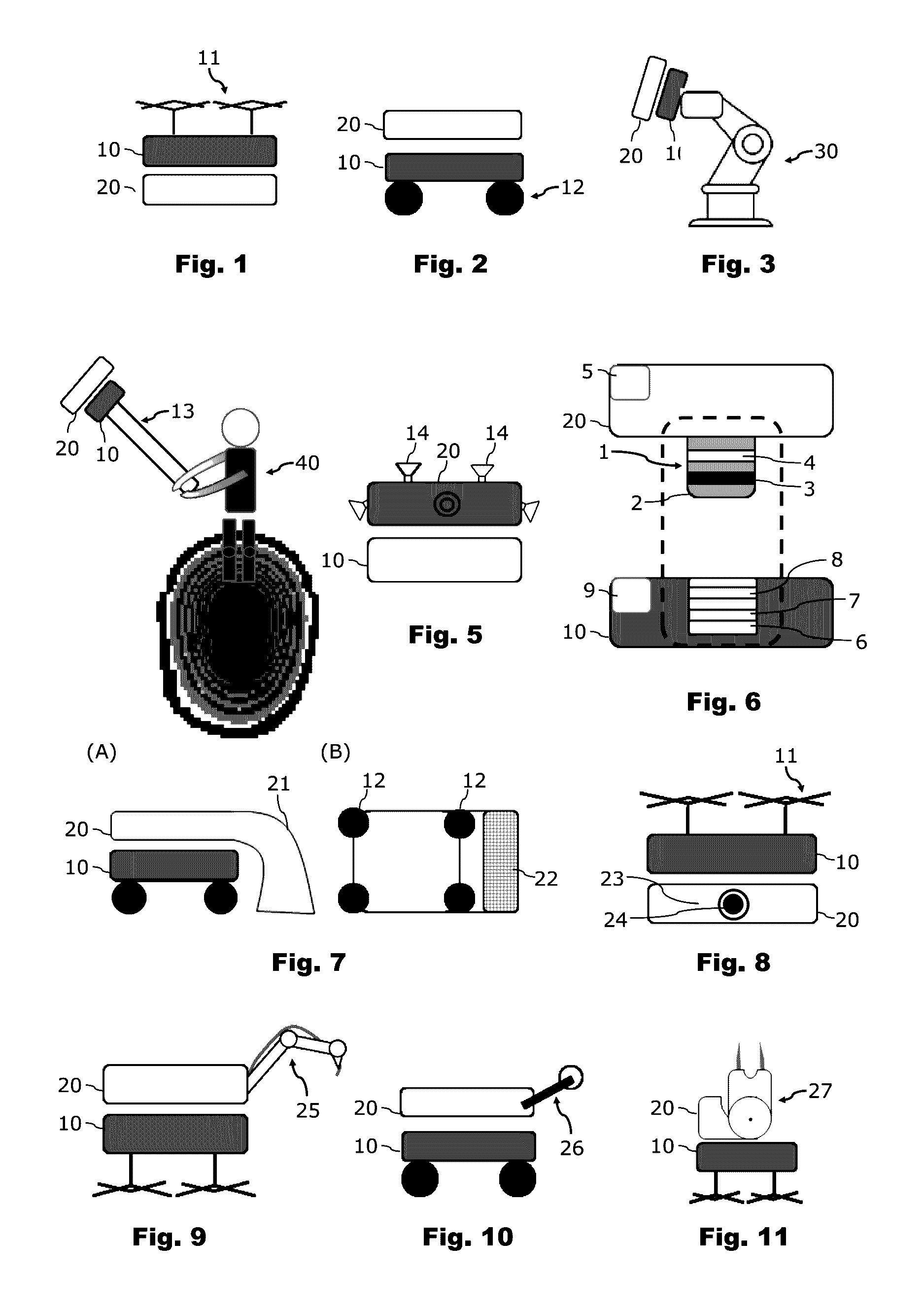 Modular robot assembly kit, swarm of modularized robots and method of fulfilling tasks by a swarm of modularized robot