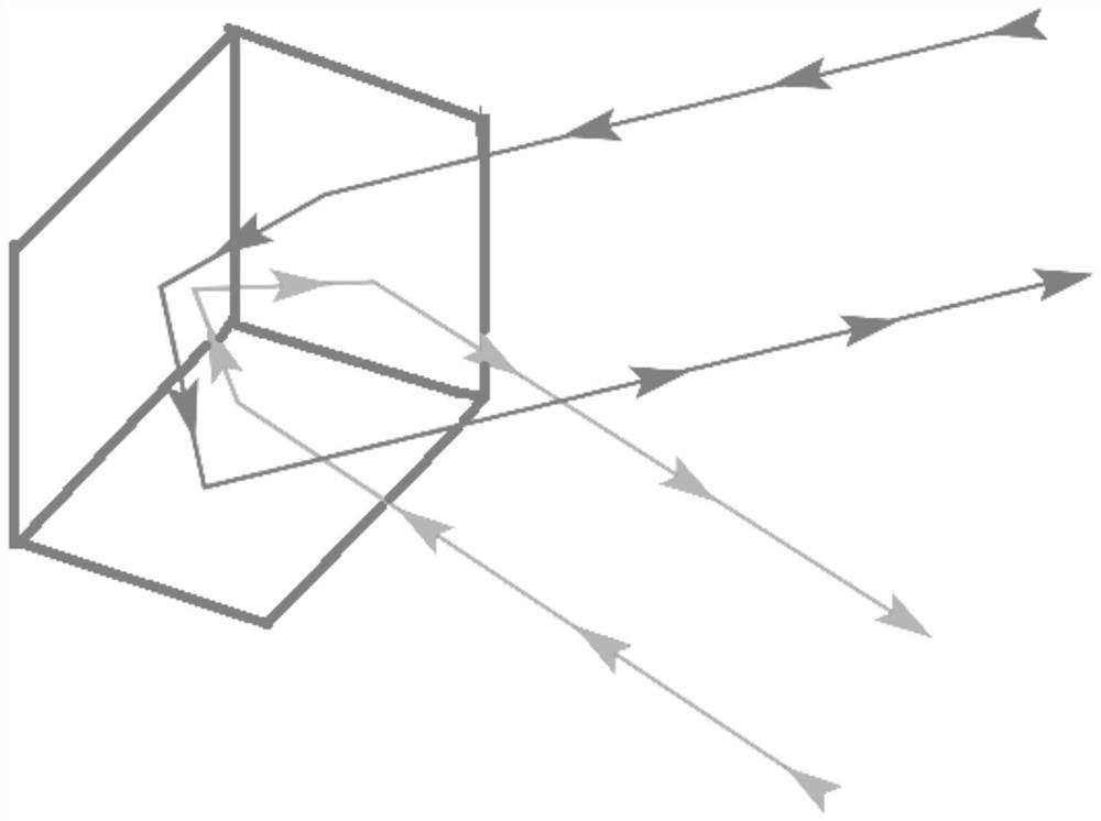 A laser target recognition system and method based on modulated waves