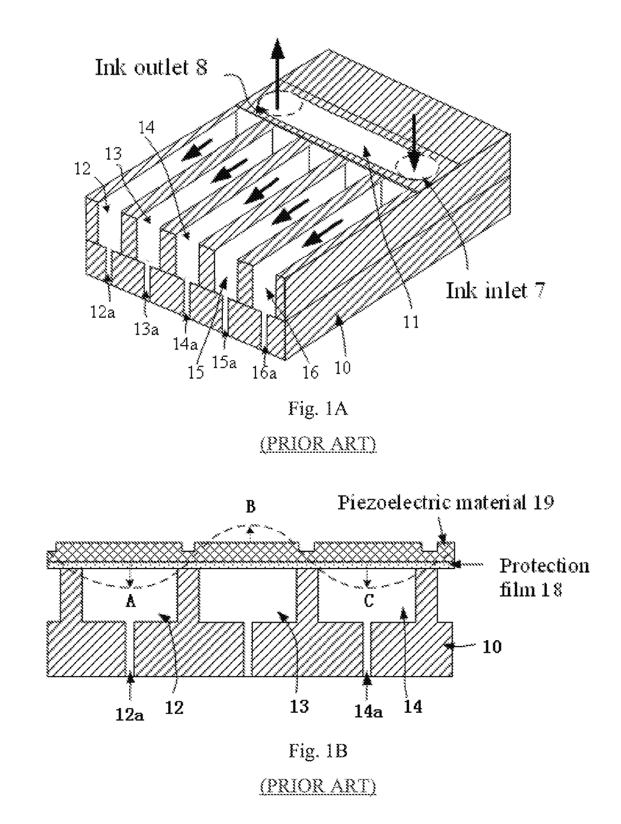 Printing head and ink-jet printing device