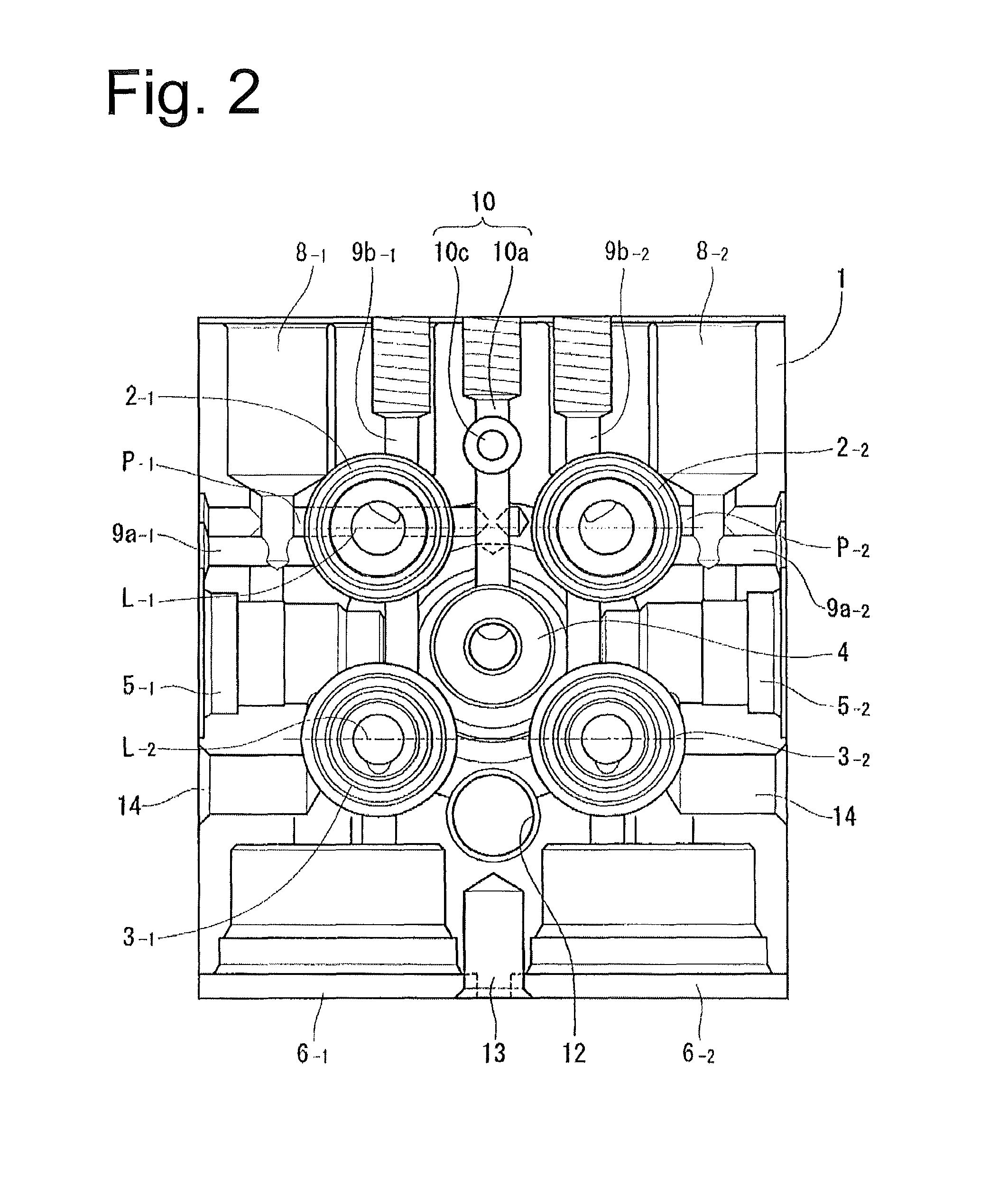 Brake fluid pressure control unit