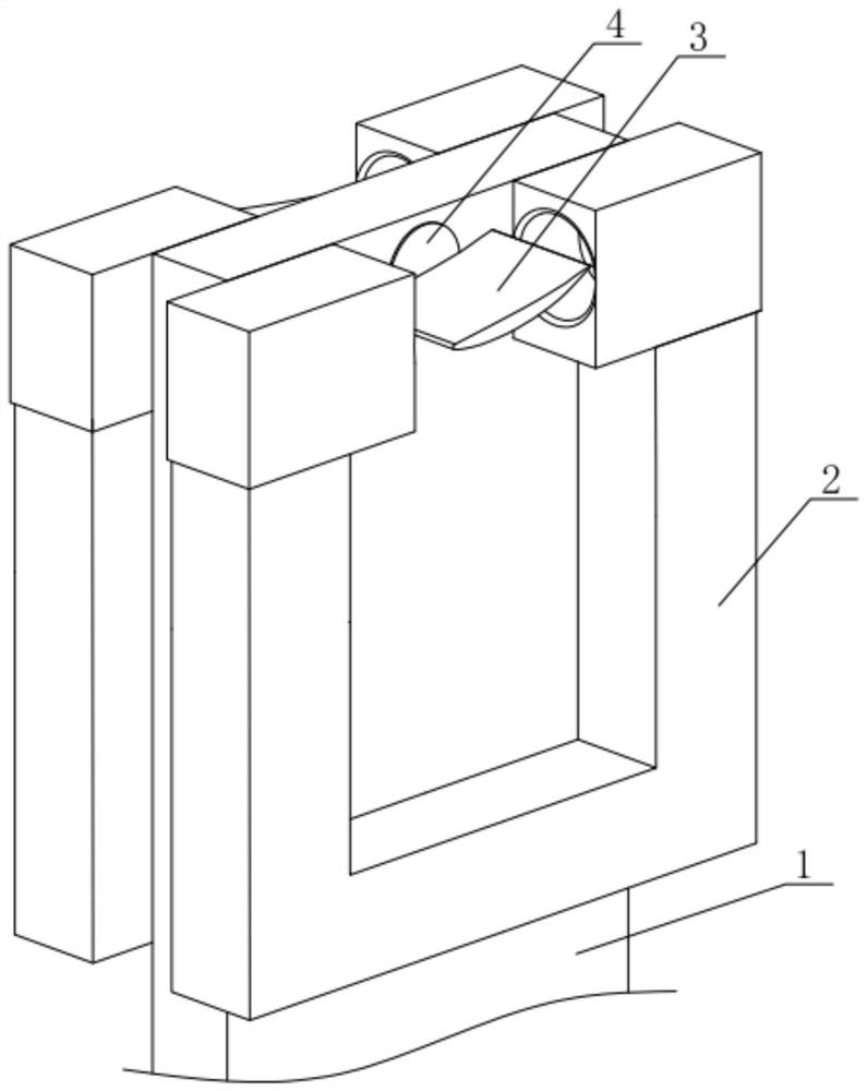 U-shaped circulating convection wing plate propelling device