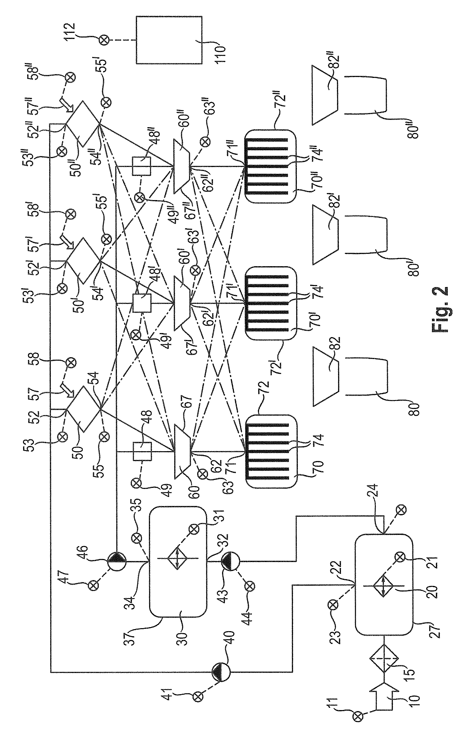 Apparatus for preparing coloured ice cubes