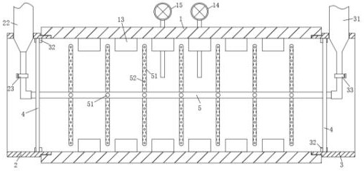 Cooling equipment for producing compound fertilizer