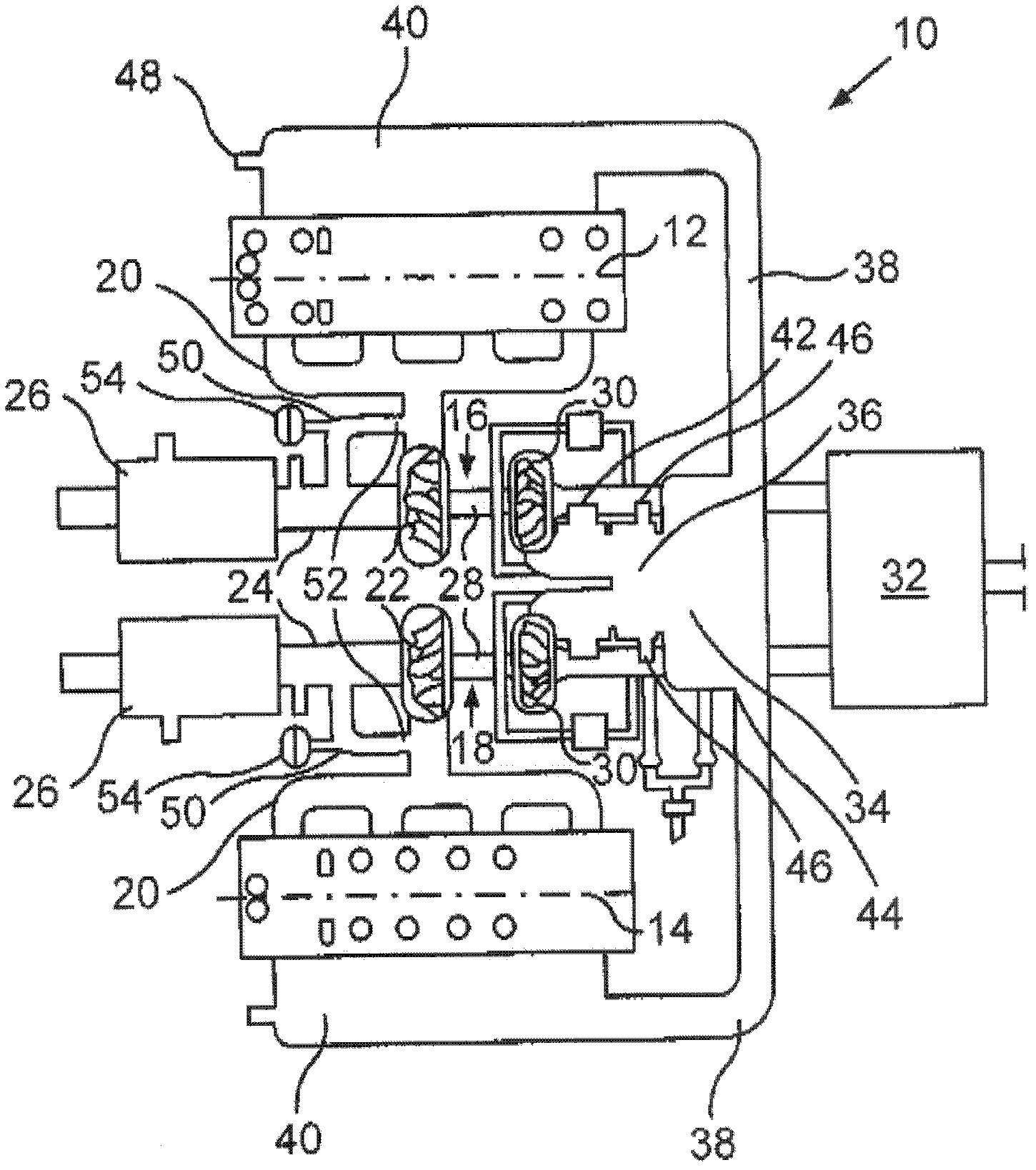 Method For Operating A Motor Vehicle With Two Turbochargers