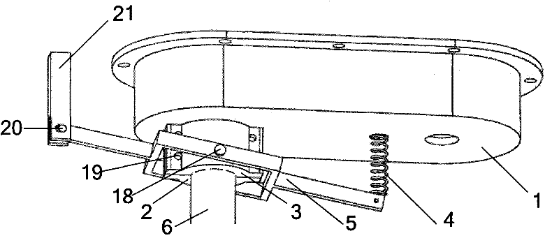 Pole-changing positioning mechanism and pole-changing positioning method for multi-pole deep lunar soil sampler