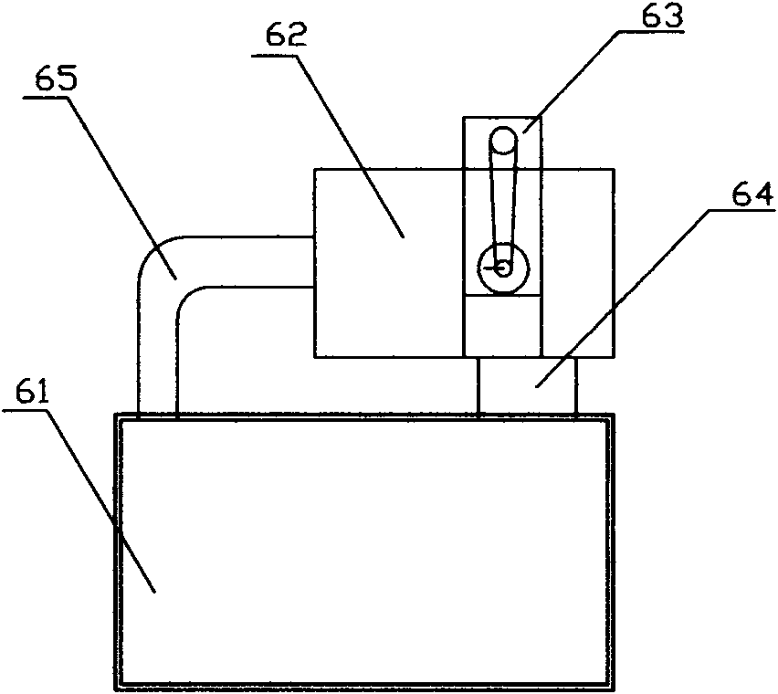 Composite membrane machine for manufacturing flat membrane