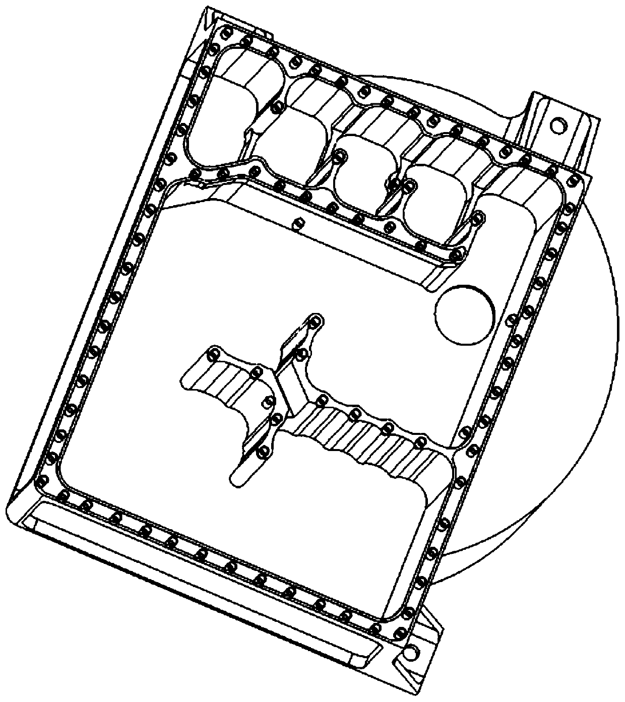 A low passive intermodulation feed duplexer and its method for receiving and transmitting