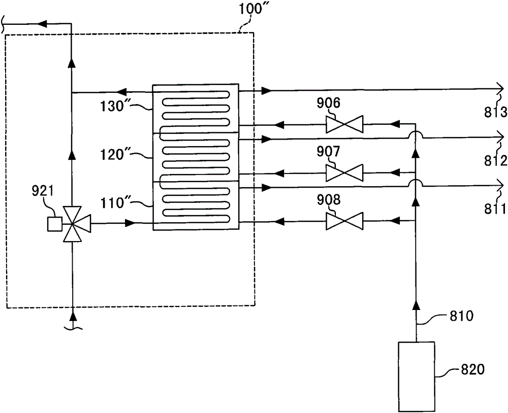 Refrigerant circulation system with heat recovery function