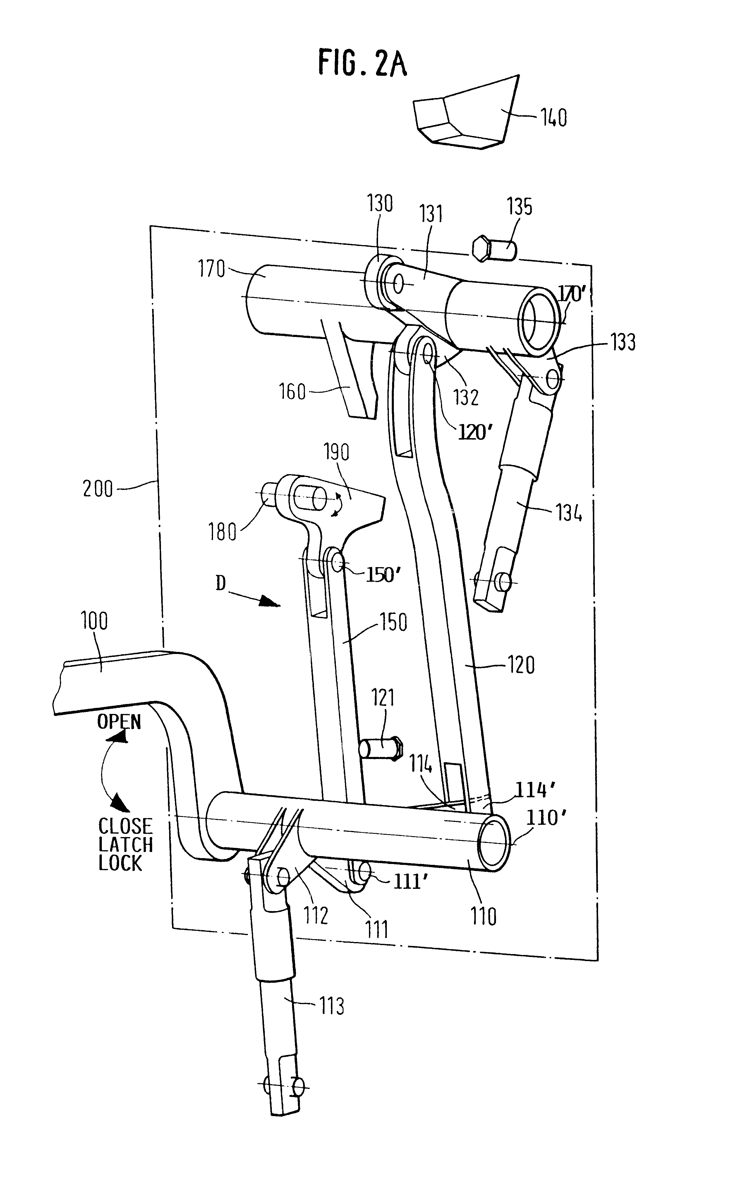 Method and device for closing a door of an aircraft