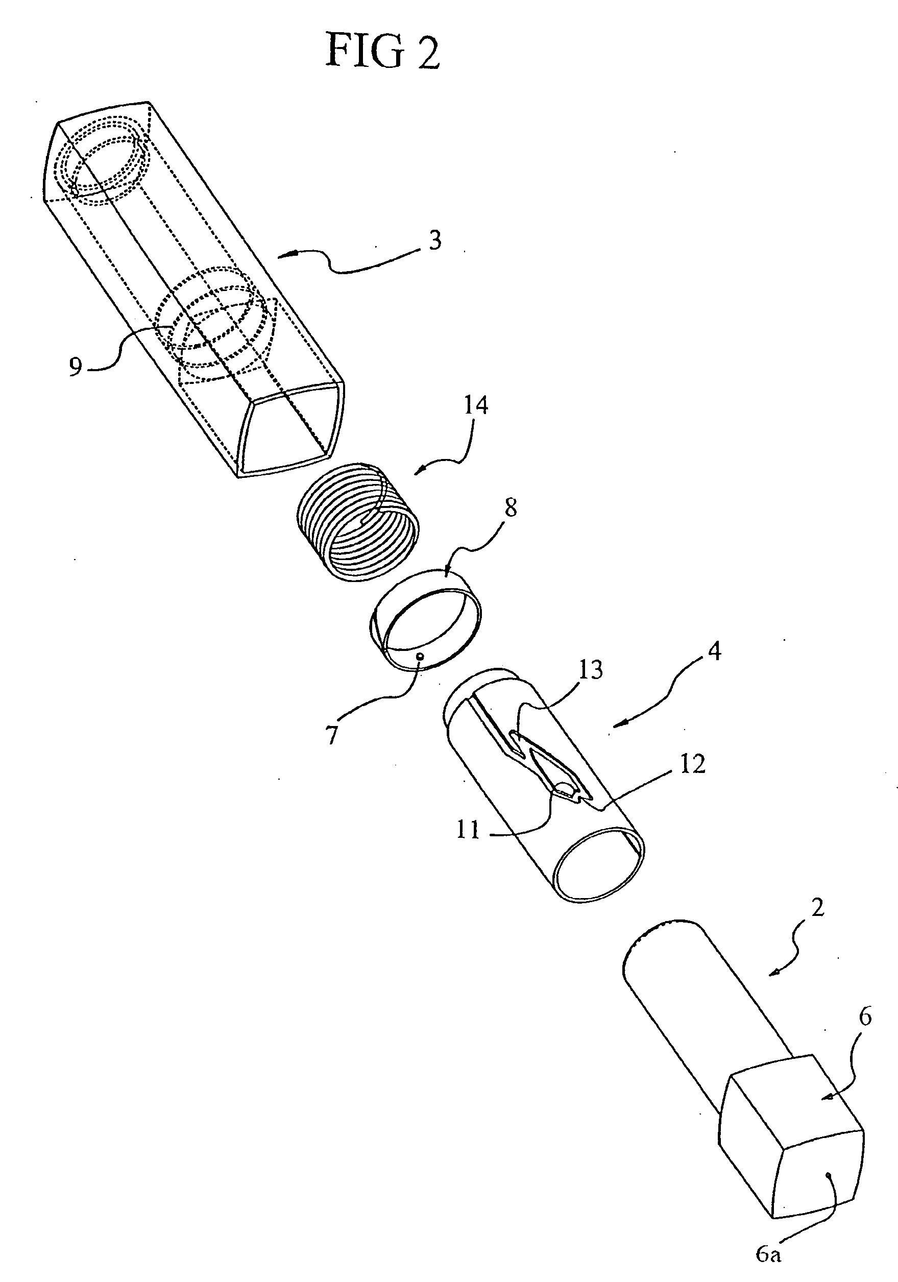 Case assembly for lipstick and associated closure cap