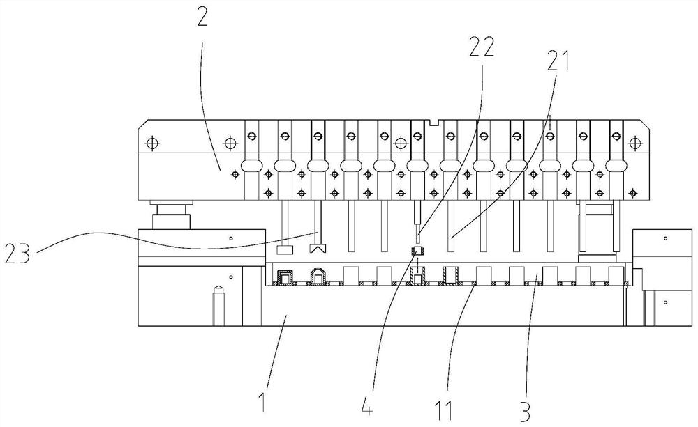 Stamping and filling integrated production system