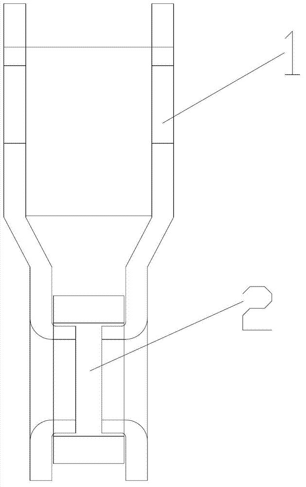 Feeding device for automatic shaft-riveting of transmission chain