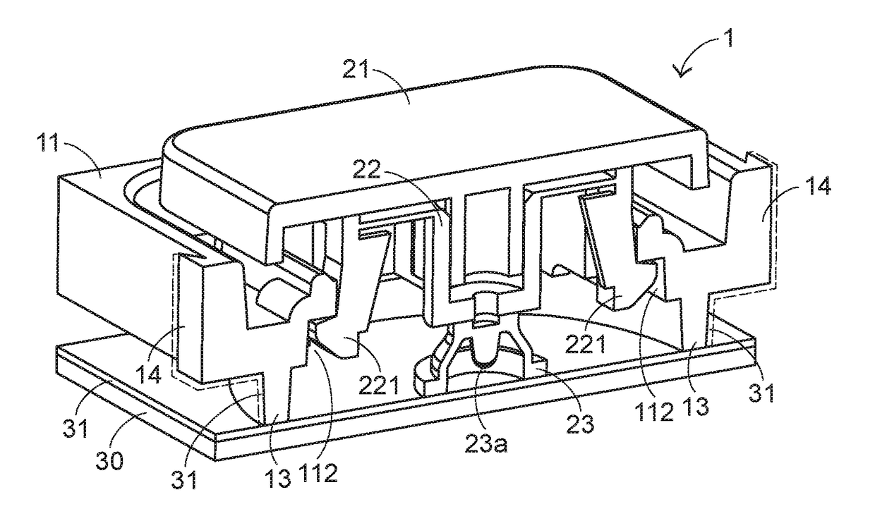 Assemblable keyboard and assemblable key