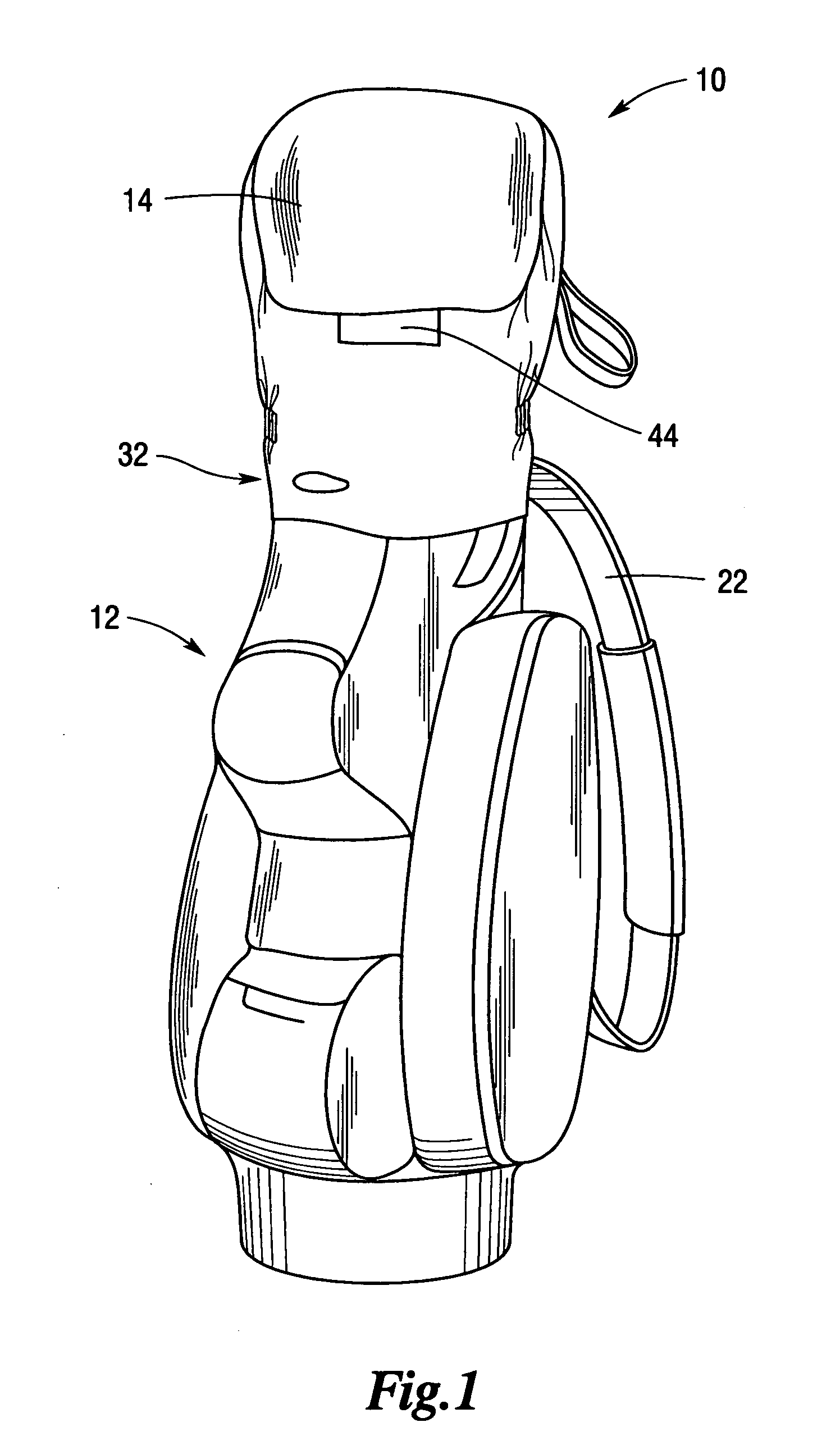 Golf bag cover