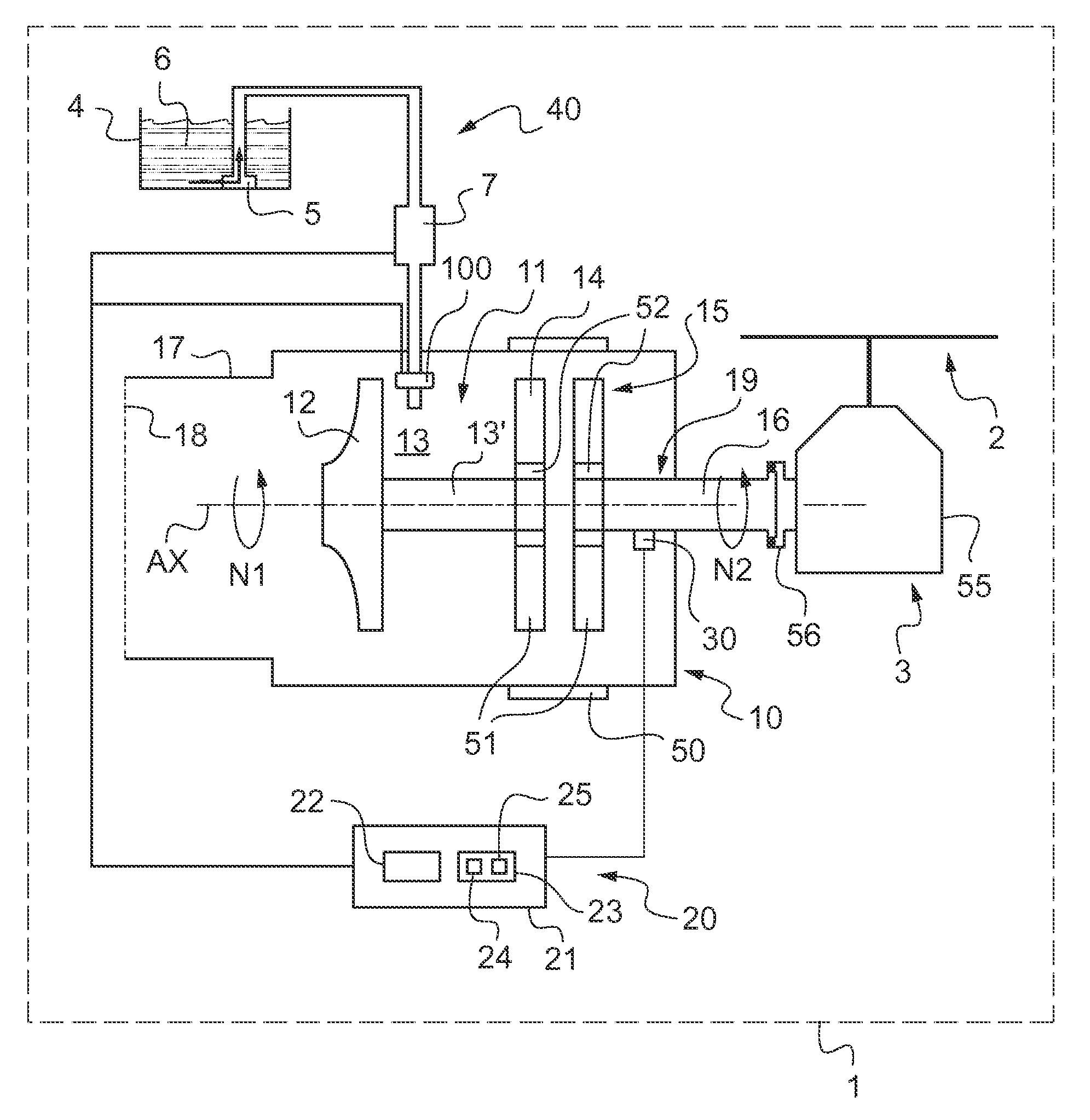 Method of stopping a rotorcraft engine in overspeed, and a system and a rotorcraft associated therewith