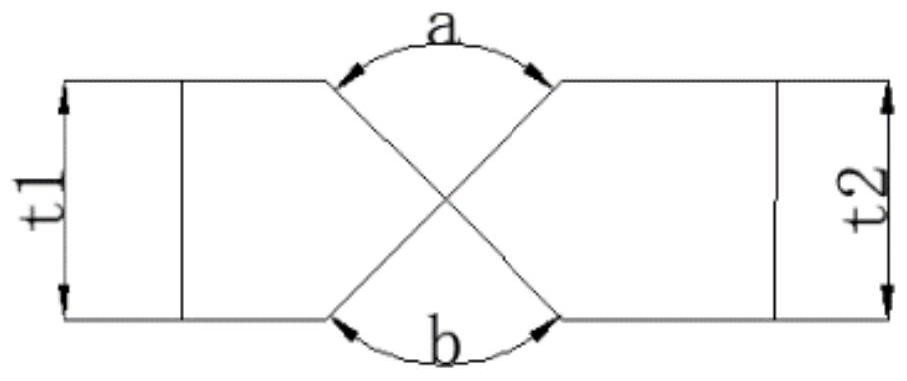 Weldability test method for evaluating toughness of welding heat affected zone of medium-thickness plate